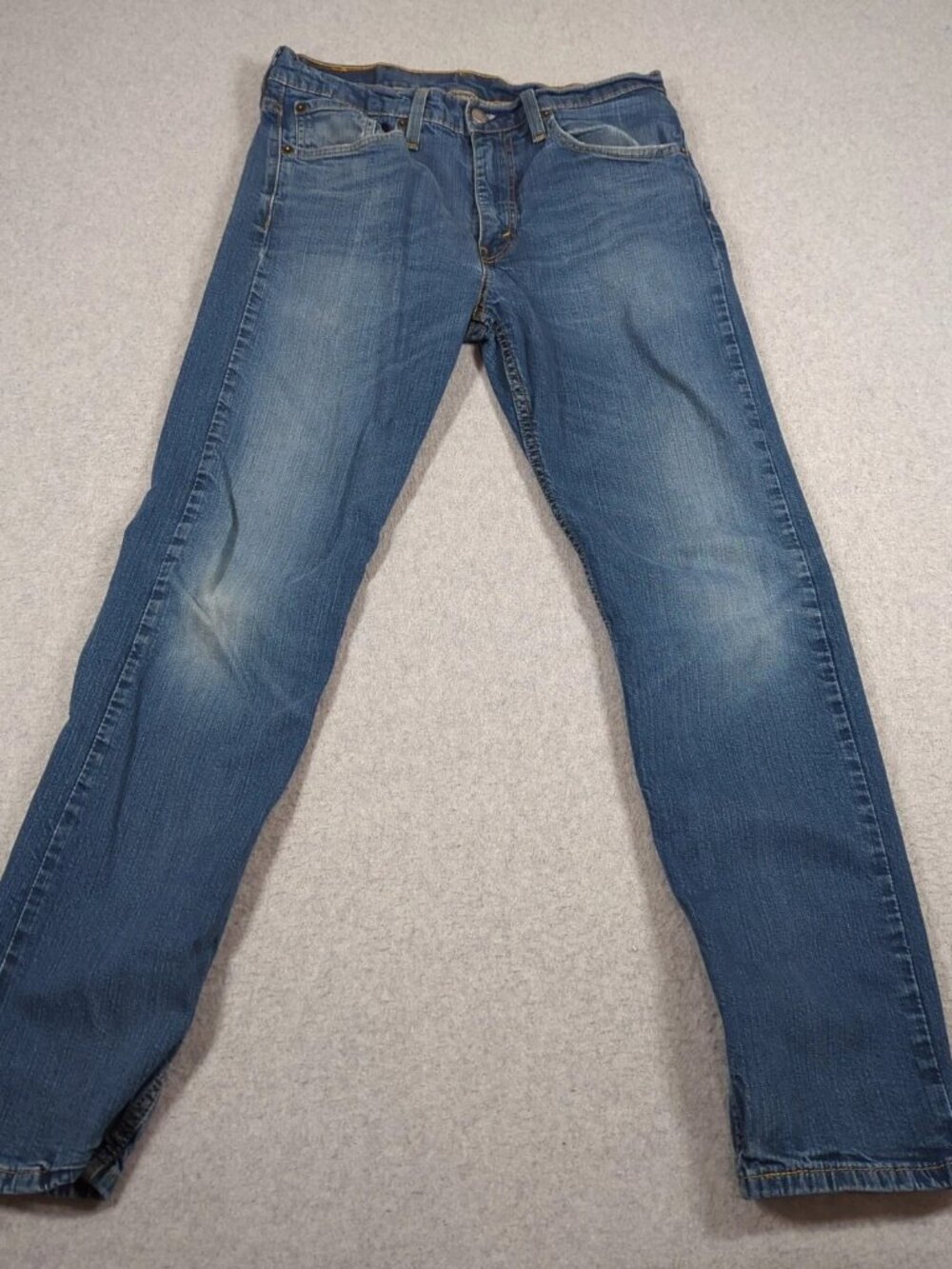 Levi's 502 Jeans Men's 33x32 (Actual 30x30) Blue Denim Tapered Leg Western